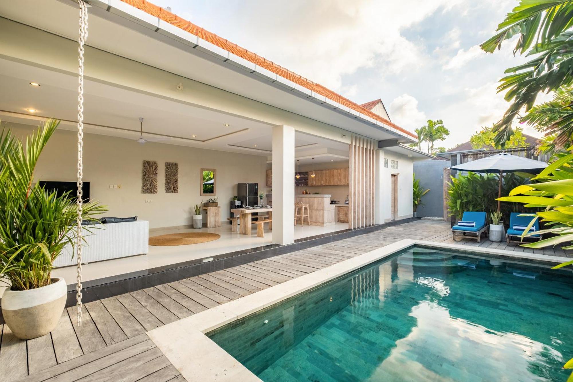 ☆ Villa Larissa ☆ Seminyak 2Br Pool Kuta Petitenget Dış mekan fotoğraf