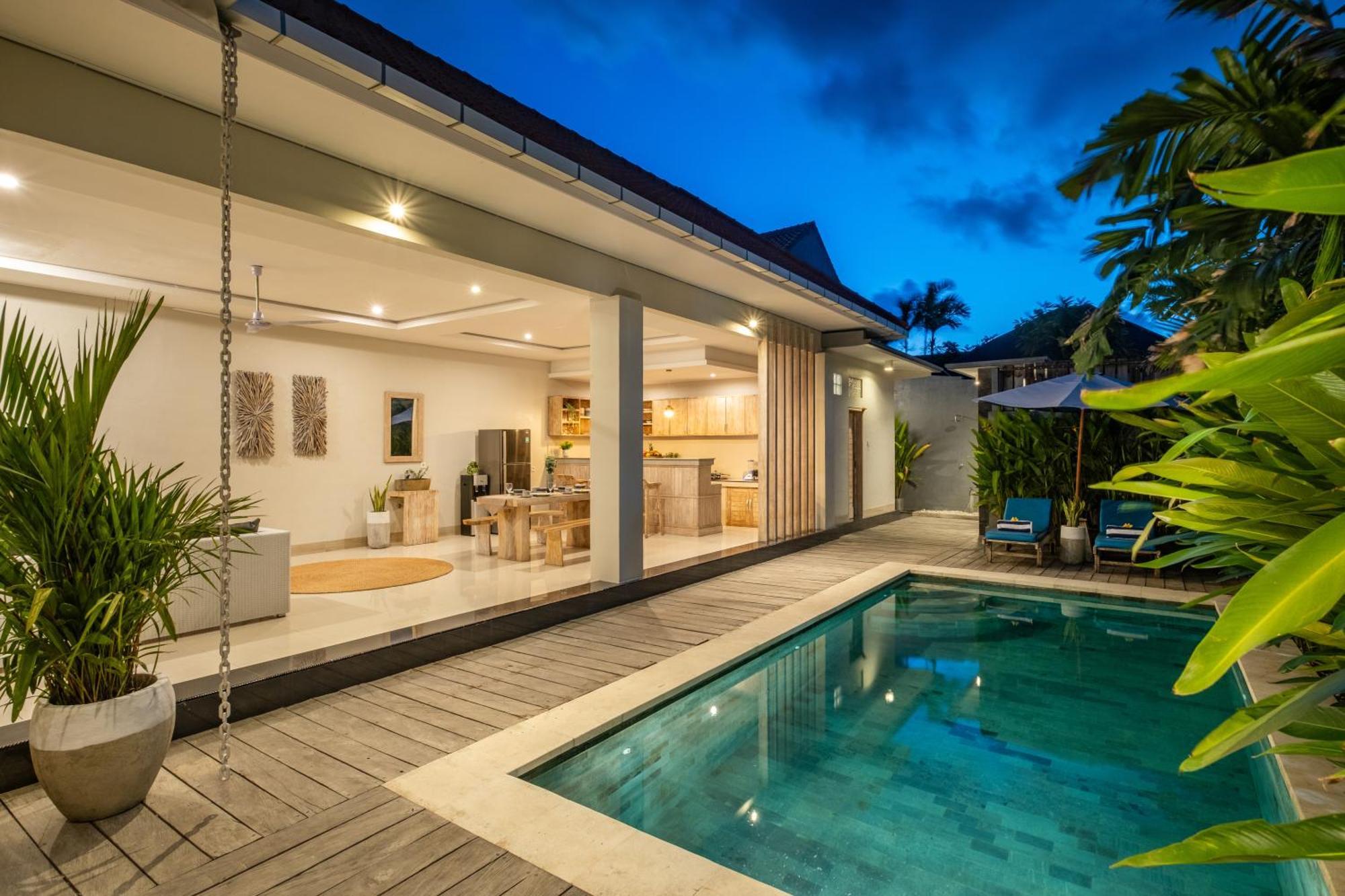 ☆ Villa Larissa ☆ Seminyak 2Br Pool Kuta Petitenget Dış mekan fotoğraf