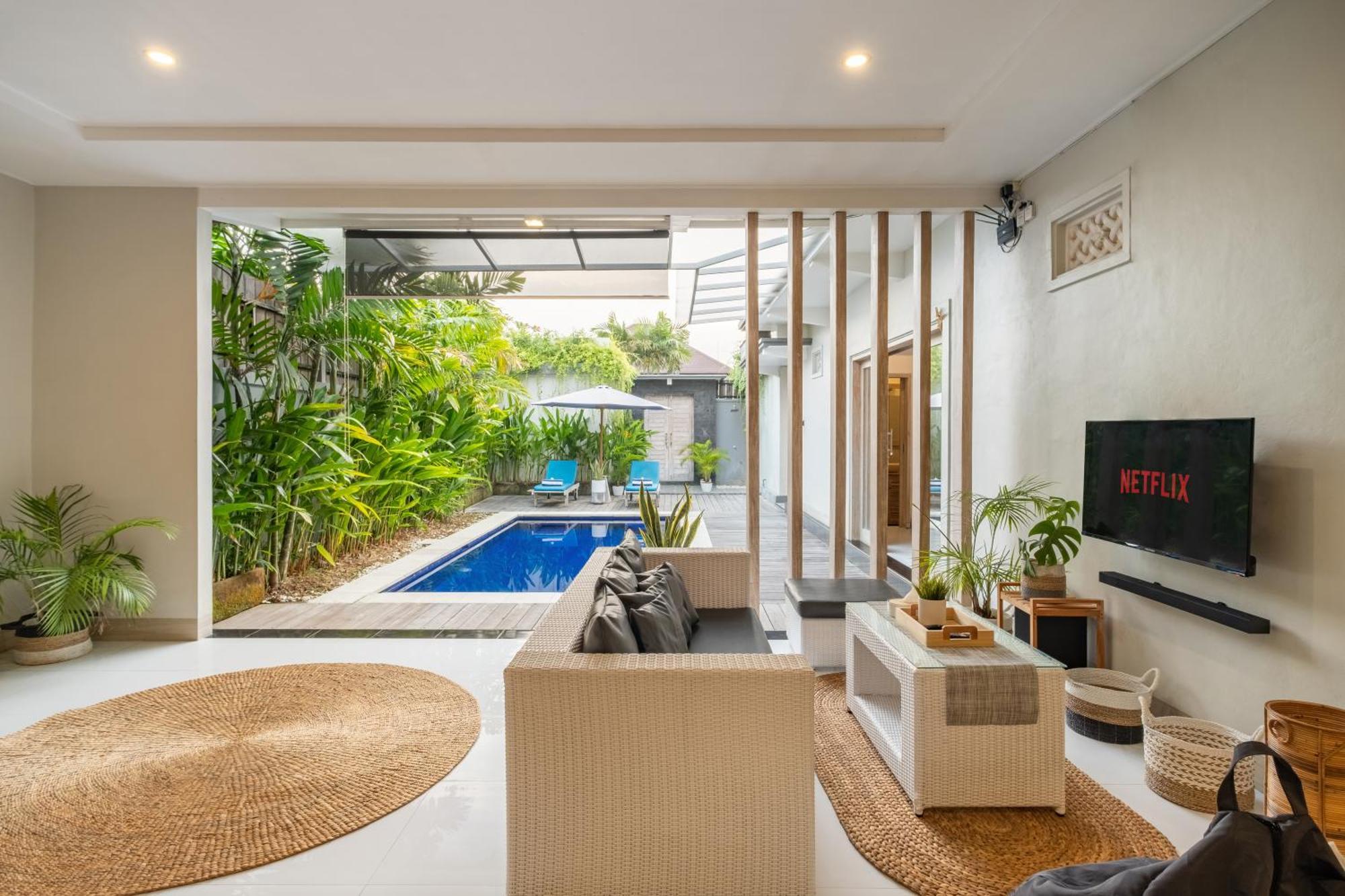 ☆ Villa Larissa ☆ Seminyak 2Br Pool Kuta Petitenget Dış mekan fotoğraf